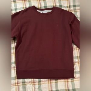 Maroon champion sweatshirt long sleeve